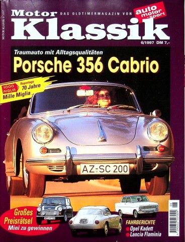 Deckblatt Motor Klassik (06/1997)